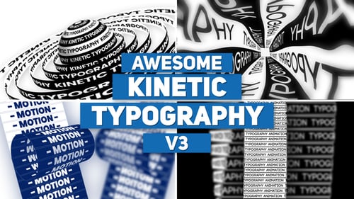 Download Kinetic Typography V3 | MOGRT Premiere Pro Template