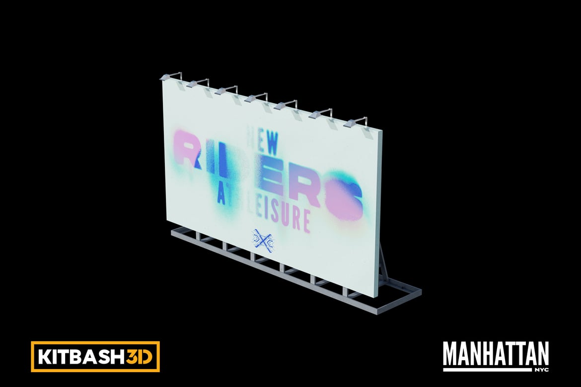 Download Kitbash: Manhattan - Billboard G 3D Model