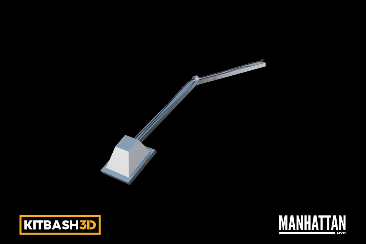 Download Kitbash: Manhattan - Lamp A 3D Model