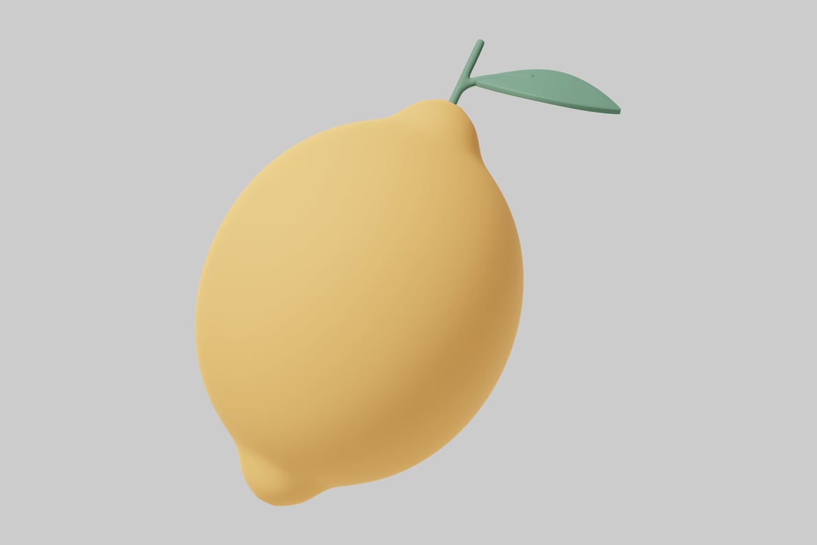 Download Lemon 3D Model