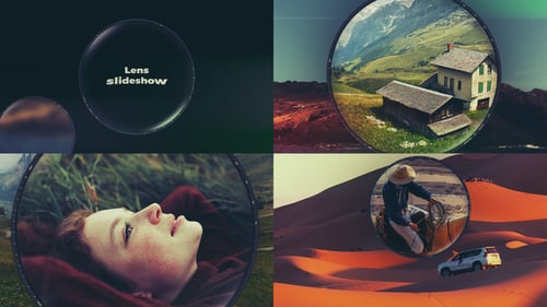 Download Lens Slideshow - Photo Lens After Effect Template