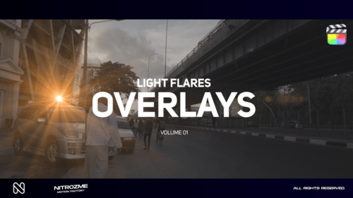 Download Light Flare Overlays Vol. 01 for Final Cut Pro X Apple Motion Template