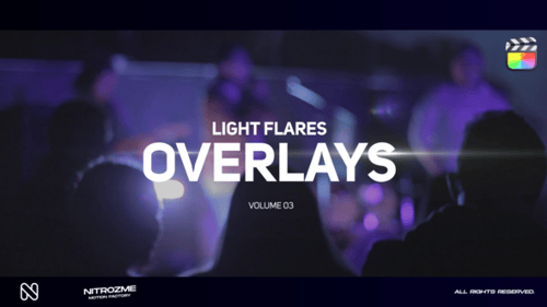 Download Light Flare Overlays Vol. 03 for Final Cut Pro X Apple Motion Template