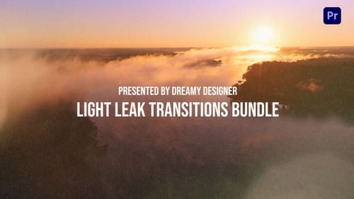 Download Light Leak Transitions Overlays And color luts Bundle For Premiere Pro Premiere Pro Template