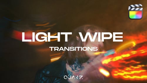 Download Light Wipe Transitions for Final Cut Pro X Apple Motion Template