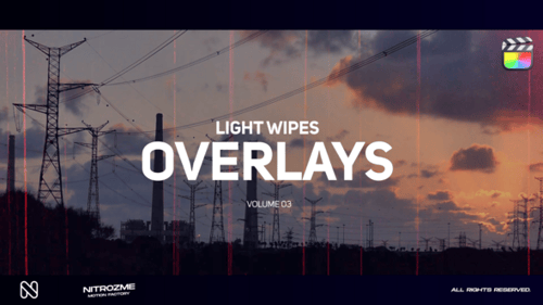 Download Light Wipes Overlays Vol. 03 for Final Cut Pro X Apple Motion Template