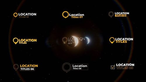 Download Location Titles 3.0 | After Effects After Effect Template