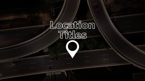 Download Location Titles | FCPX & Apple Motion Apple Motion Template