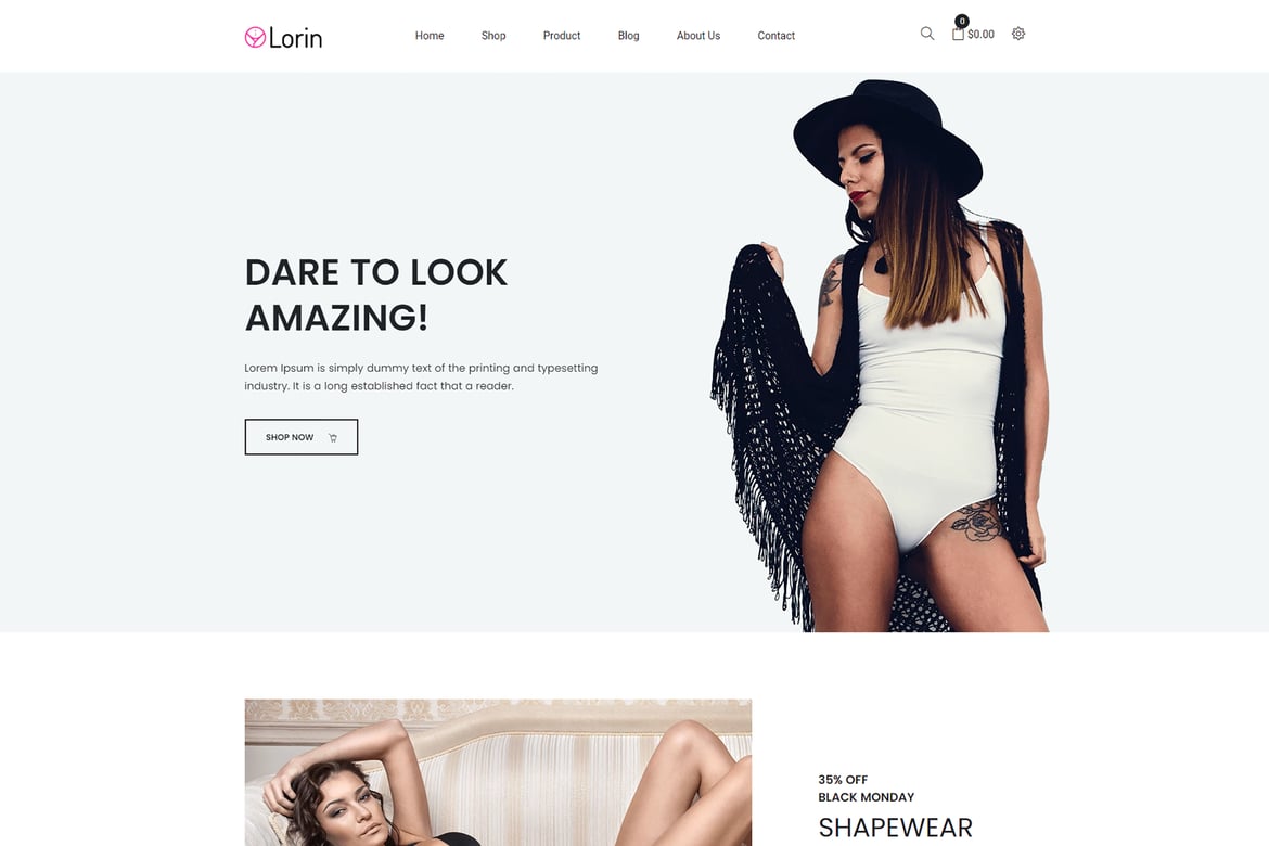 Download Lorin – Shapewear Shopify Theme