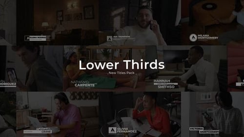 Download Lower Thirds | FCPX Apple Motion Template