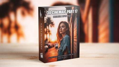 Download LUTs for Film Look - Cinematic Aesthetics Made Easy Apple Motion Template