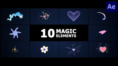 Download Magic Elements | After Effects After Effect Template