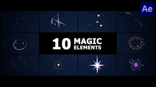 Download Magic Elements for After Effects After Effect Template