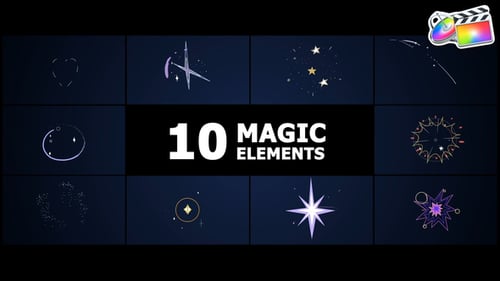 Download Magic Elements for FCPX Apple Motion Template