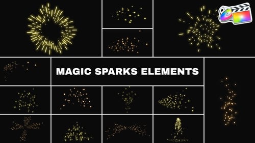 Download Magic Sparks Elements | FCPX Apple Motion Template