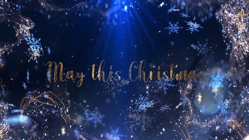 Download Magical Christmas Opener After Effect Template