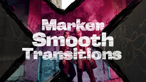 Download Marker Smooth Transitions Apple Motion Template