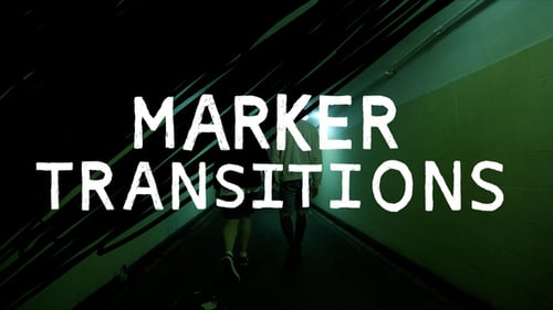 Download Marker Transitions Apple Motion Template