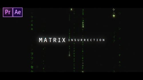 Download Matrix - Insurrection Premiere Pro Template