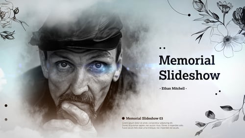 Download Memorial Slideshow After Effect Template