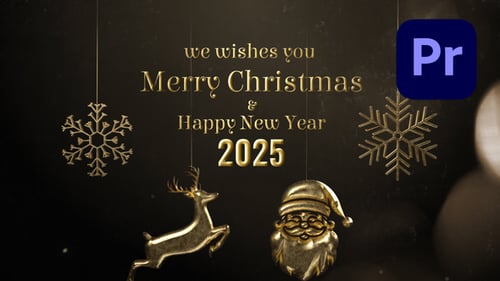 Download Merry Christmas Wishes Premiere PRO Premiere Pro Template