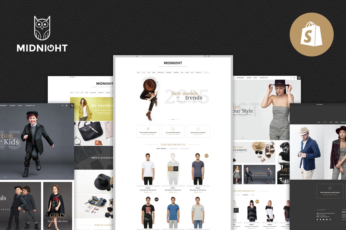 Download Midnight | Responsive Shopify Theme