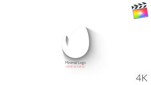 Download Minimal Logo - Elegant 3D Reveal Apple Motion Template