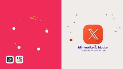 Download Minimal Logo | Final Cut Pro | Motion Apple Motion Template