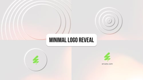 Download Minimal Logo reveal After Effect Template