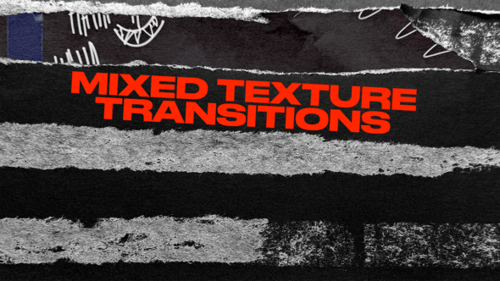 Download Mixed Texture Transitions Apple Motion Template