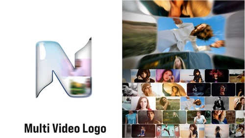 Download Multi Video Logo After Effect Template