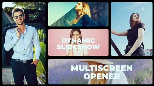 Download Multiscreen Opener After Effect Template