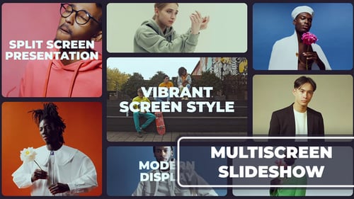 Download Multiscreen Slideshow After Effect Template