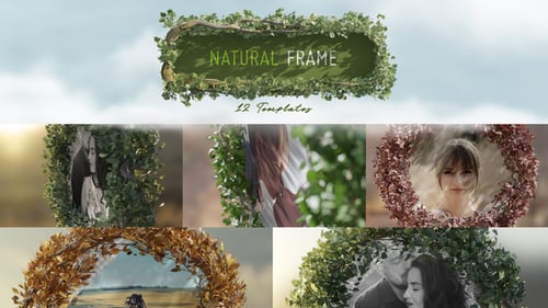 Download Natural Frame After Effect Template