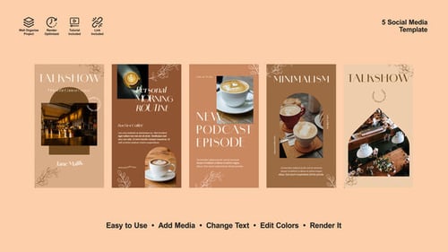 Download New Cafe Menu Instagram Stories