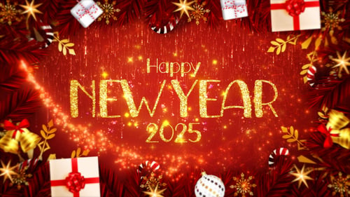 Download New Year Countdown 2025 After Effect Template