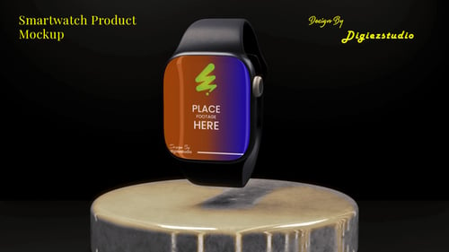 Download Newest Smartwatch Mockup Release After Effect Template