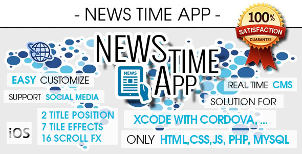 Download News App With CMS & Push Notifications - iOS IOS App