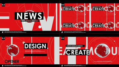 Download News Intro V 0.2 After Effect Template