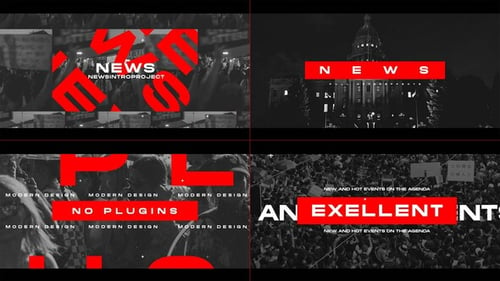 Download News Intro V 0.4 After Effect Template