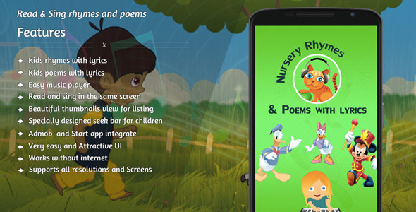 Download Nursery rhymes and poems with lyrics Android App