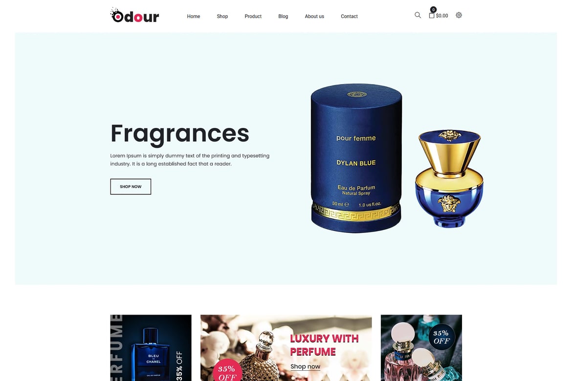 Download Odour - Perfume Shopify Theme