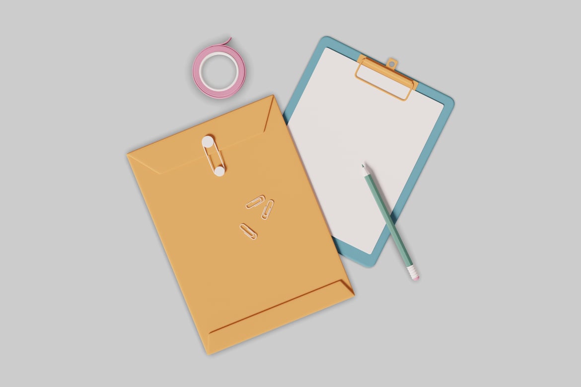 Download Office Supplies. 3D Model