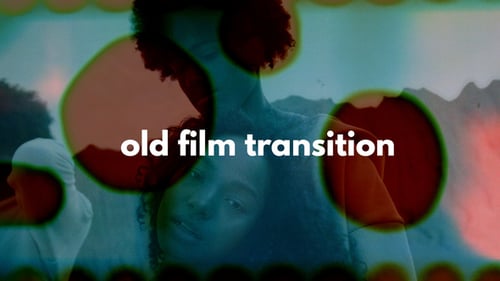 Download Old Film Transition Apple Motion Template