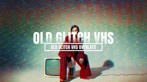 Download Old Glitch VHS Overlays After Effect Template