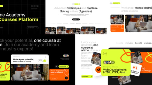 Download Online Course After Effect Template