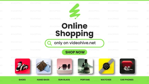 Download Online Shopping Store Premiere Pro Template