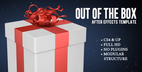 Download Out Of The Box After Effect Template