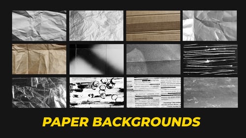 Download Paper Backgrounds Premiere Pro Template