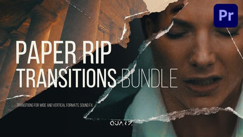 Download Paper Rip Transitions for Premiere Pro Premiere Pro Template